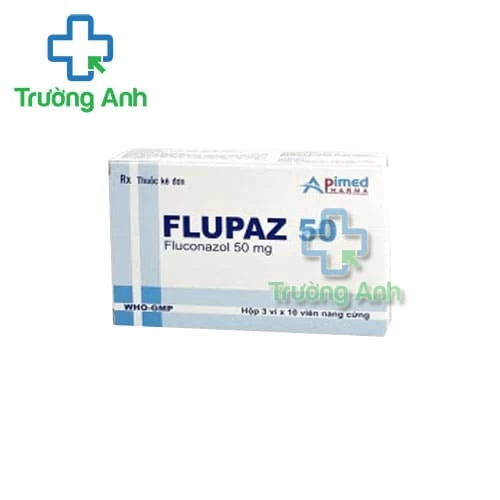 Flupaz 50 Apimed - Thuốc điều trị bệnh nấm Candida